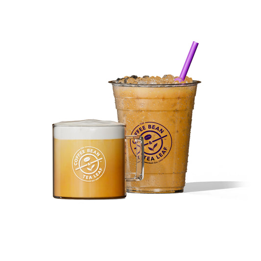 Saffron Cardamom Latte (Hot/Iced)